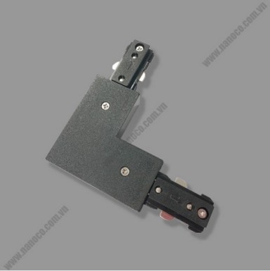 Khớp nối chữ L cho thanh ray loại H màu đen