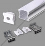 Nẹp nhôm dùng cho LED dây trong nhà - Lắp nổi
