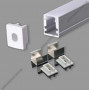 Nẹp nhôm dùng cho LED dây trong nhà - Lắp nổi