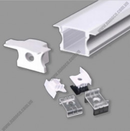 Nẹp nhôm dùng cho LED dây trong nhà - Lắp âm