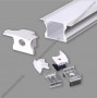 Nẹp nhôm dùng cho LED dây trong nhà - Lắp âm
