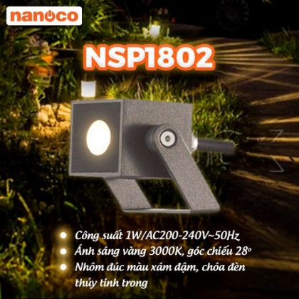 Đèn spotlight sân vườn LED 1W- IP65