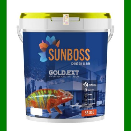 Sơn siêu mịn ngoại thất cao cấp Gold Exterior