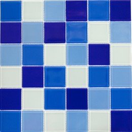 Gạch mosaic kính hồ bơi